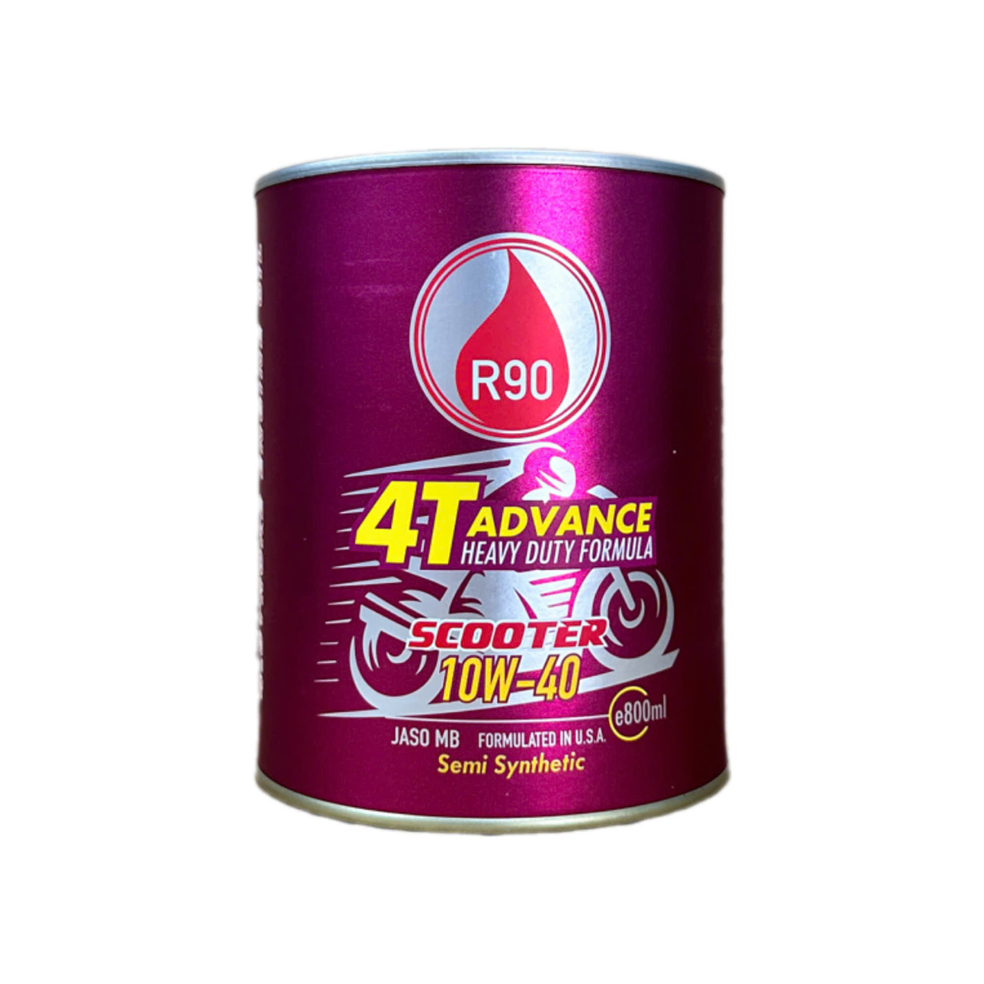 4T ADVANCE  SEMI SCOOTER SAE 10W-40 API SL JASO MB