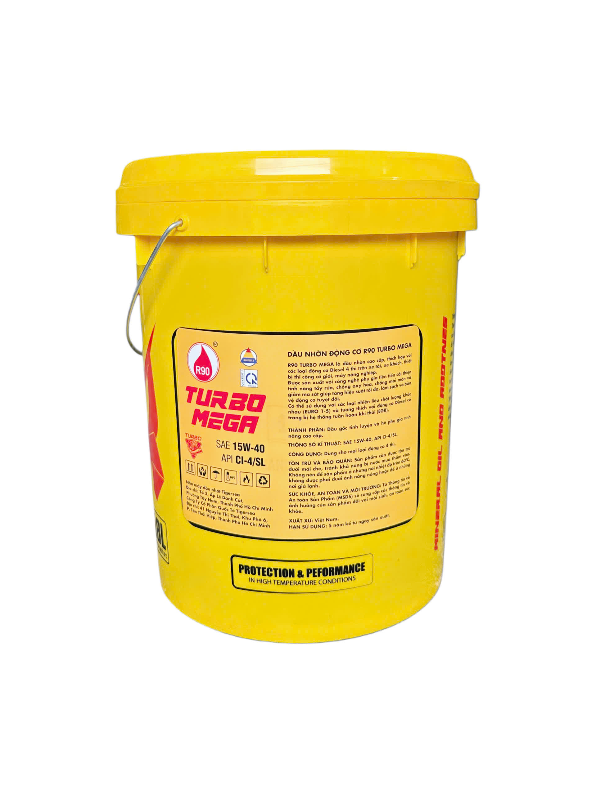 TURBO MEGA SAE 15W-40 API CI4 SL